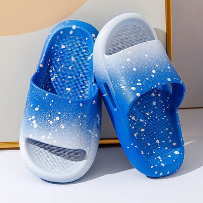 Summer gradient children's slippers new boys' and girls' sandals indoor and outdoor home parent-child slippers