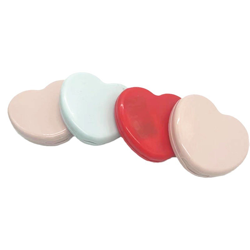 New Portable Heart-shaped Mini Needle Box for Girls' Dormitory Nordic Style Needle Set Portable Needle Tool