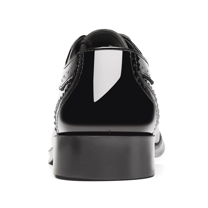 Spring New Bullock Carved Leather Shoes Patent Leather Gloss British Large Size Leather Shoes Studio Model Shoes for Groom Shoes_voghion.com
