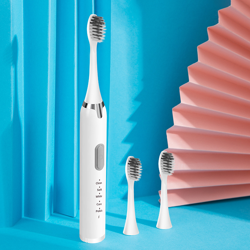 Charging 5-speed adult soft hair electric toothbrush waterproof couple's gingival cleaning toothbrush wholesale cleaning and whitening