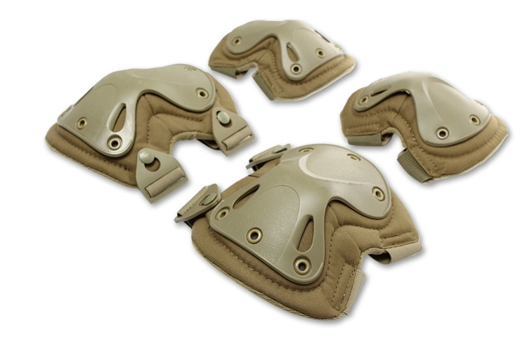 Transformers labor protection cs tactical military fans knee pads elbow pads mountaineering field pulley riding sports protective gear 4-piece set
