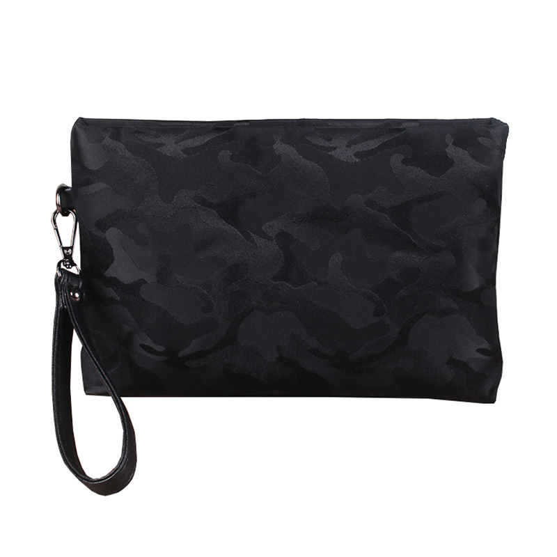 Men's Handbag Large Capacity Clutch Bag Korean Canvas Bag Casual Men's Bag Wrist Bag Oxford Cloth Nylon Wholesale