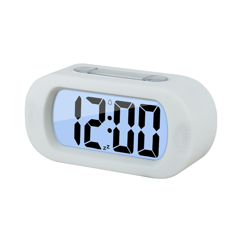 Electronic alarm clock children's anti-fall protection mute luminous multi-function snooze strong wake-up student dormitory clock