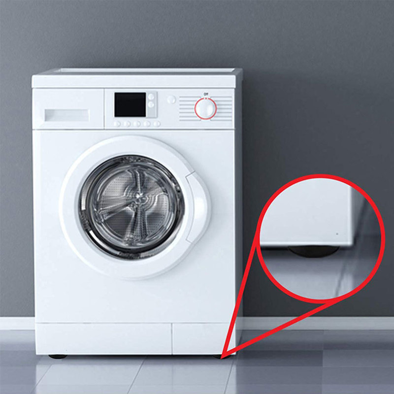 国境を越えた洗濯機ベースの足マットtprゴム実用振動増高マット汎用テーブルと椅子のゴムマットメーカー卸売り|undefined