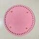 19cm Round Pink 50 Hole