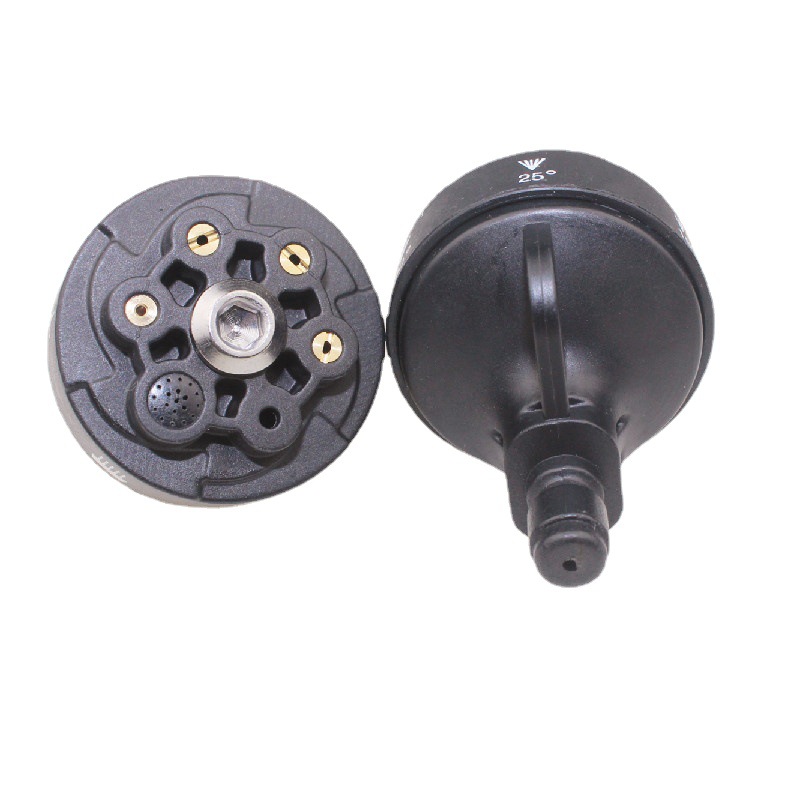 Wireless car washer high pressure water gun six-in-one nozzle multifunctional lithium battery car wash water gun accessories Multifunctional Head