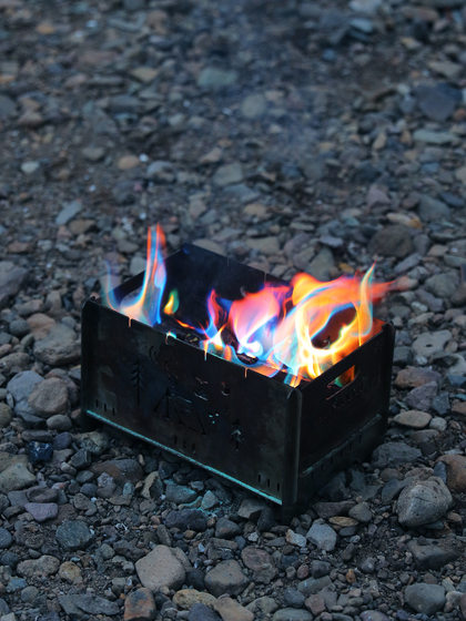 ISE MOUNT outdoor colorful flame powder magicfire camping campfire party evening party magic color changing powder