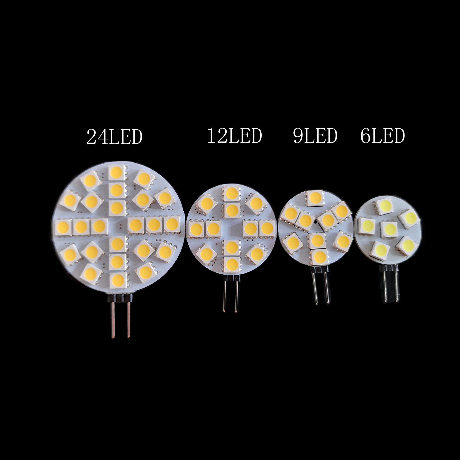 Manufacturers supply G4 LED bulbs 6 9 12 24 5050 low voltage 12V indoor lights