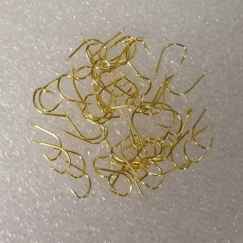Jinhaixi bulk fish hook barbed Haixi gold hook raft fishing hook Carp Hook reservoir fishing hook fishing gear fishing supplies