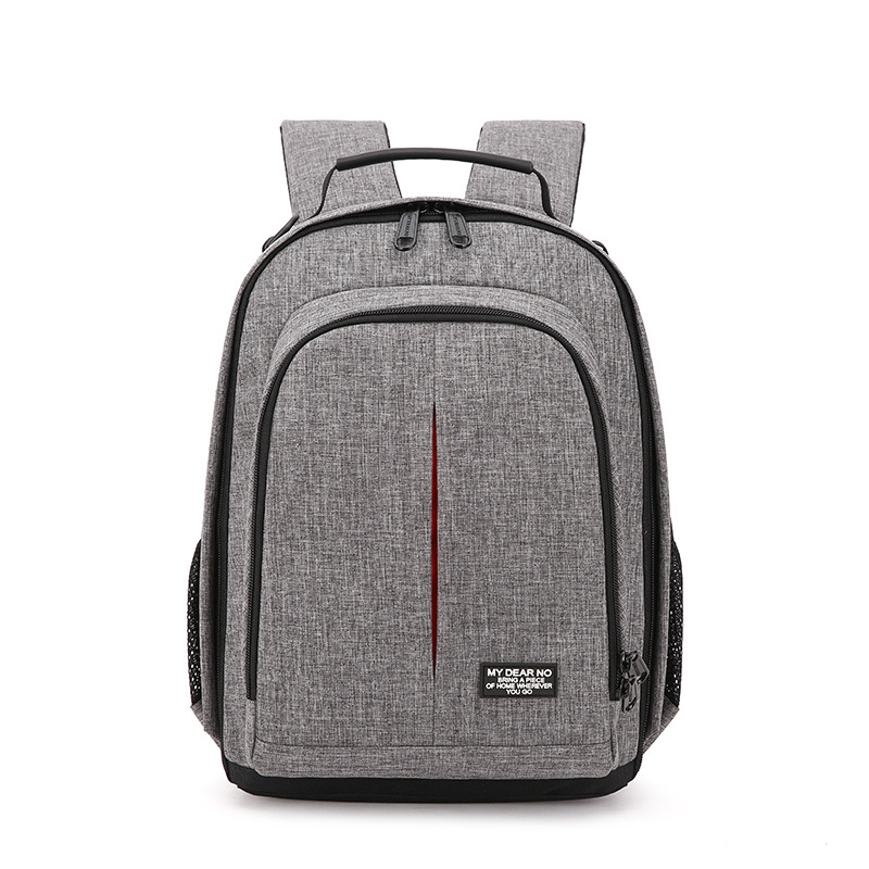 [Cross-border Explosions] SLR Double Shoulder Camera Bag Waterproof Small Photography Bag Outdoor Leisure Backpack