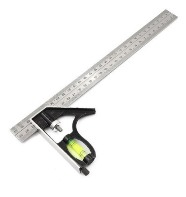WM Small Base Angle Ruler Measuring Ruler Combination Ruler suit 300mm Adjustable Measuring Ruler Engineer Combination Ruler