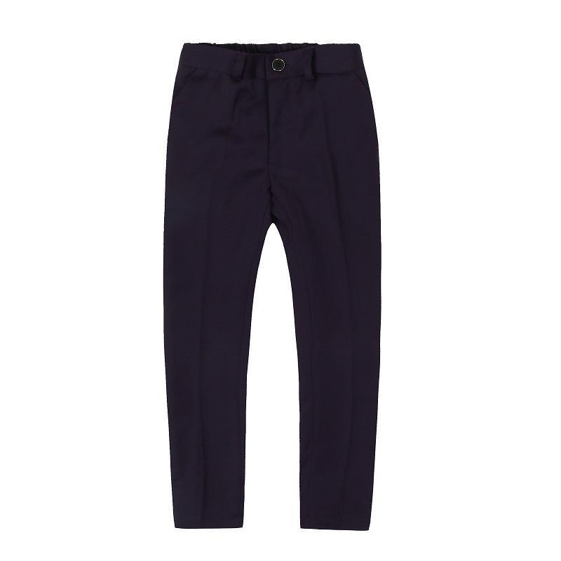 Children's Trousers Boys' Black Suit Pants Winter Performance Suit Big Children's Performance Trousers Pants Pants Black Pants
