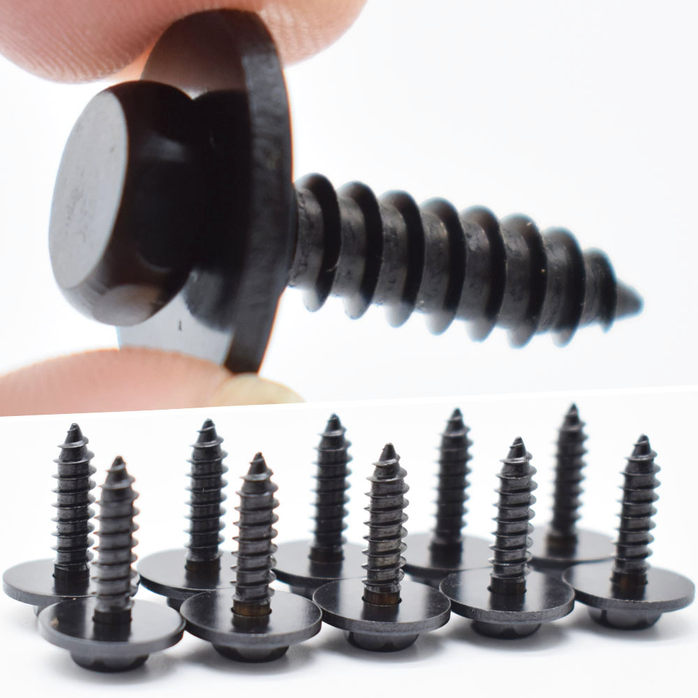 Car modification repair parts wholesale supply car hexagon head self-tapping screw plastic nylon buckle J35