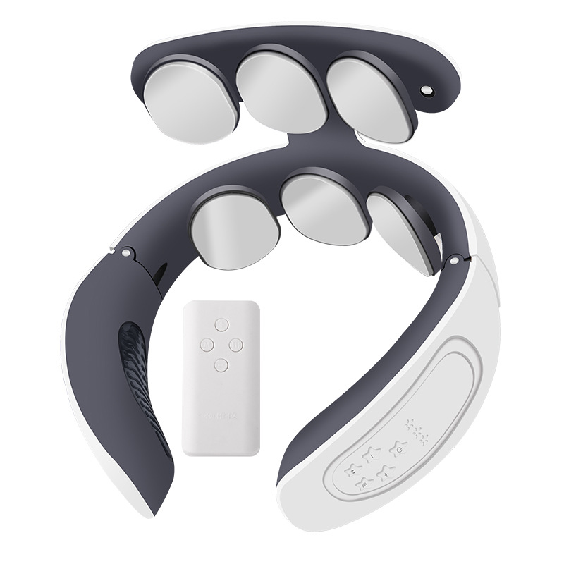 Factory wholesale EMS micro-current cervical massage instrument neck and shoulder physiotherapy instrument neck massage artifact intelligent neck protection instrument