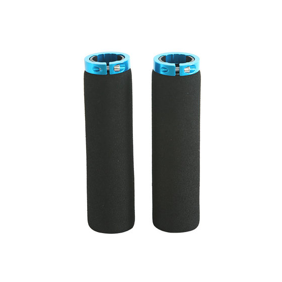 Bicycle sponge handle cover unilateral bilateral lock mountain bike grip non-slip sweat-absorbing foam handle gloves