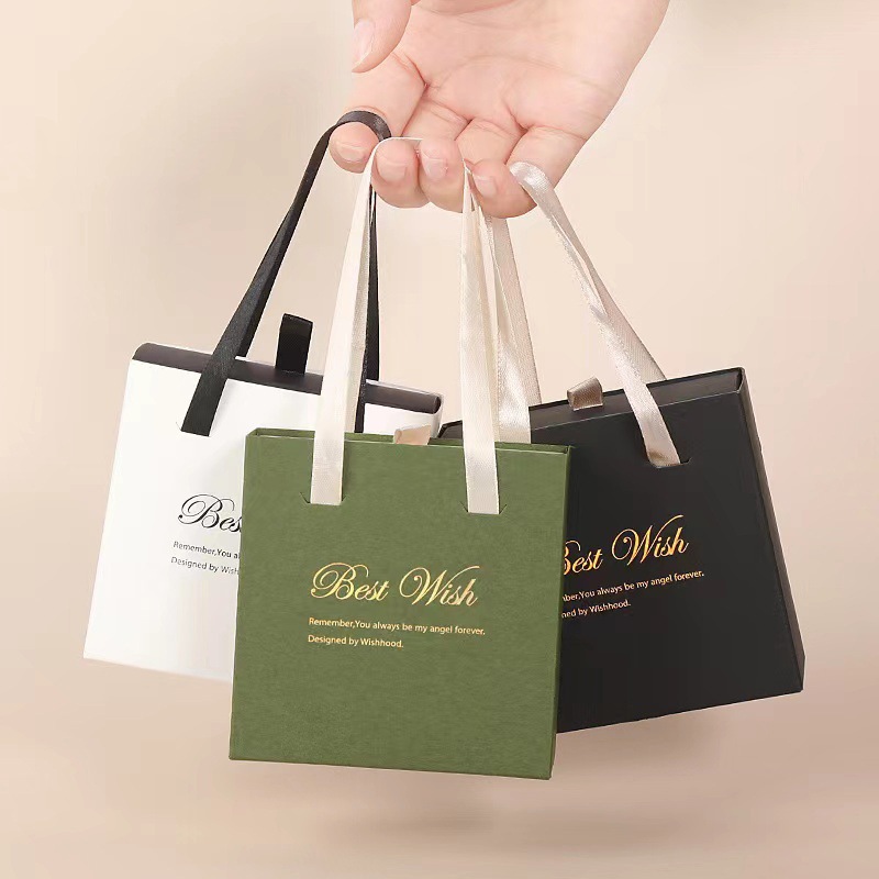 European-style portable jewelry drawer box ring earrings bracelet bracelet earrings jewelry packaging box jewelry gift box