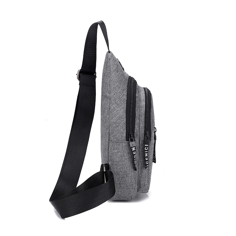 Men's Bag 2023 New Arrival Waterproof Men's Chest Bag Oxford Cloth Crossbody Bag Men's Bag Shoulder Bag Chest Casual Small Backpack