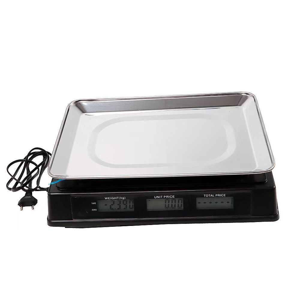 Rechargeable Kitchen Scale Export 209 Electronic Pricing Scale High Precision gram Commercial Fruit Weighing Scale 40kg