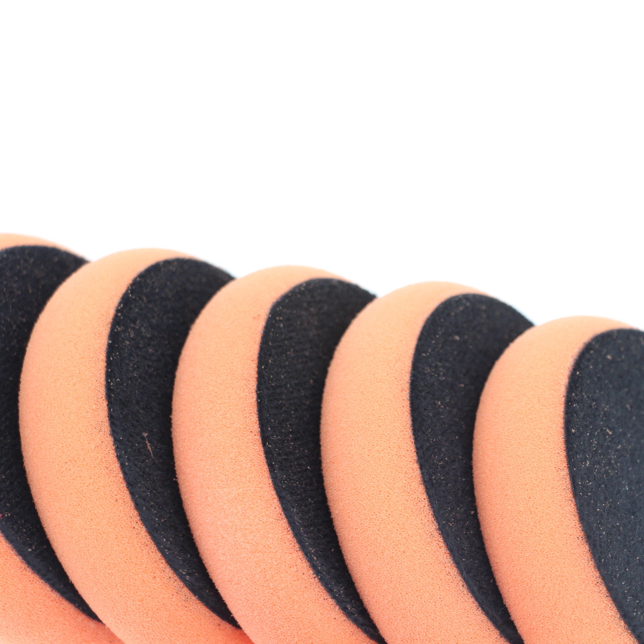 Foreign trade red handle waxing sponge set manual self-adhesive polishing brush car washing beauty cleaning and maintenance supplies