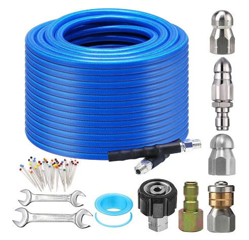 Sewer dredging, high-pressure pipe plugging, floor water, mouse nozzle cleaning, flushing, sewage cleaning, car washing machine use