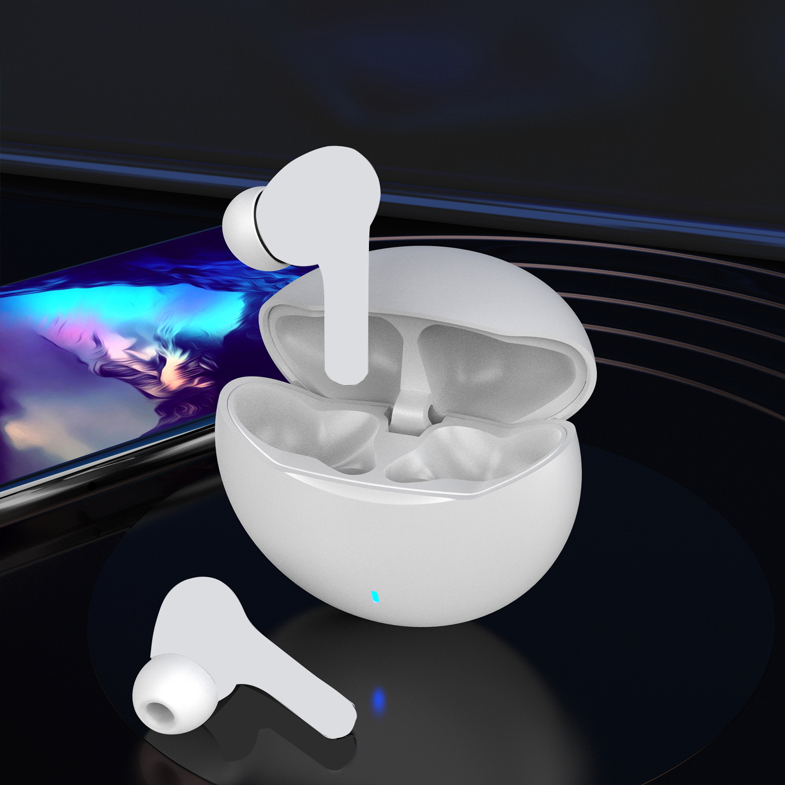 Новая трансграничная Bluetooth-гарнитура TWS Macaron ProMax матовая цветная Беспроводная Bluetooth-гарнитура Pro 6