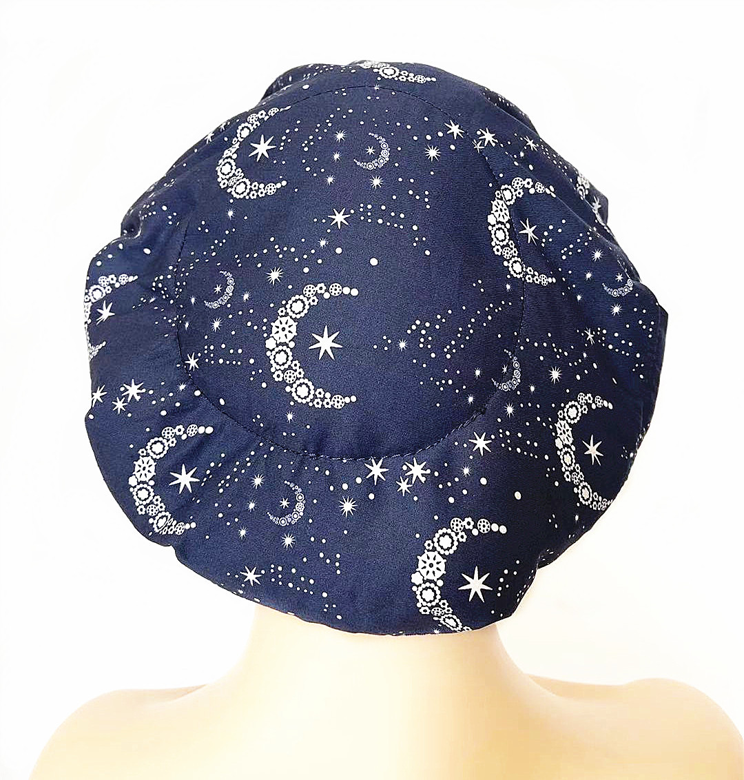 Hot Sale Flax Seed Care Hat Microwave Heated Steam Hat Hair Care Baking Oil Hat Heated Star Style