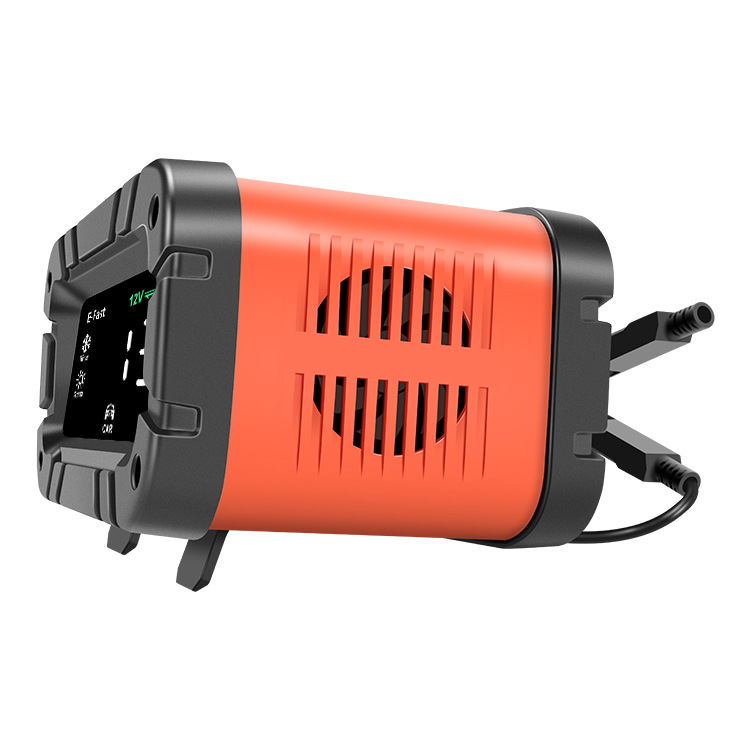 E-FAST 7-сегментное зарядное устройство для мотоцикла 12V24V автомобильное интеллектуальное зарядное устройство