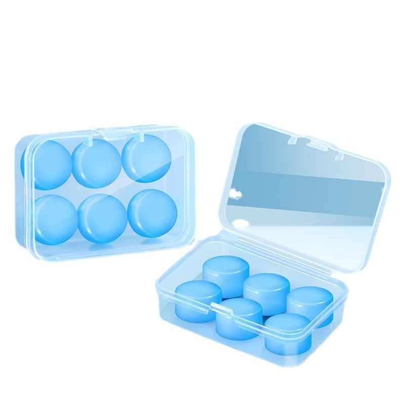 SIAC silicone mud earplugs wholesale sleeping sound insulation special waterproof shaping learning anti-noisy snoring anti-noise artifact