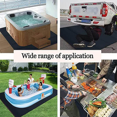 Indoor Swimming Pool Protection Mat Bathtub Floor Waterproof Anti-Slip Mat Outdoor Inflatable Swimming Pool Oil Absorbent Felt Mat