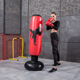 1.6 m KO Red Single Boxing Column