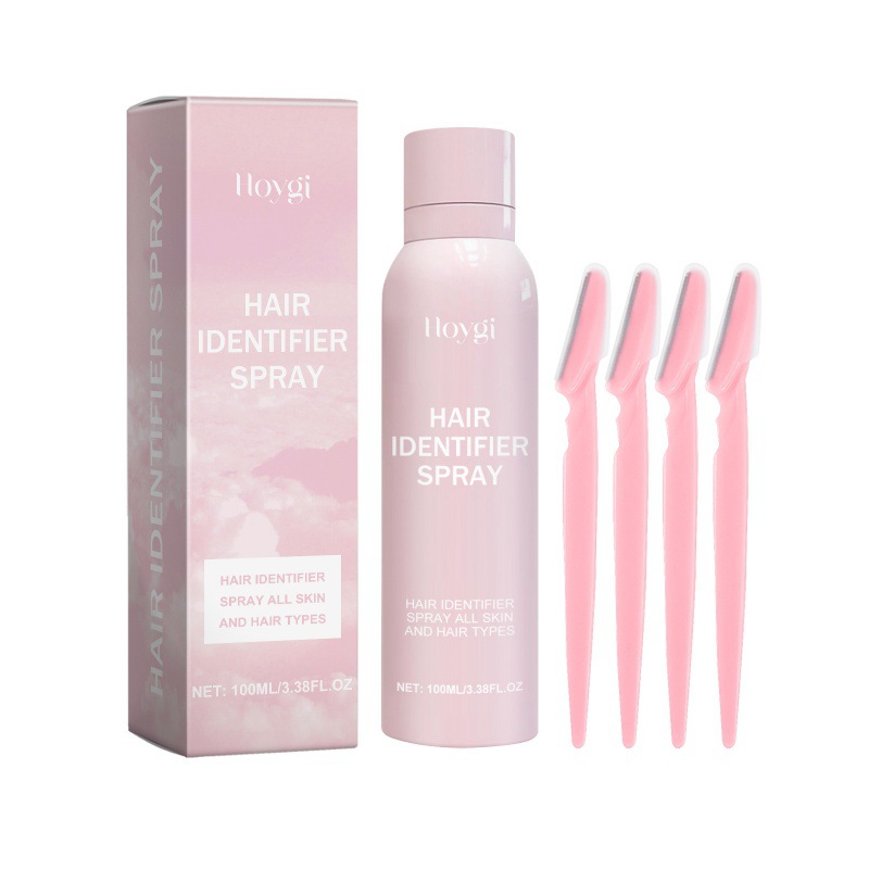 Hoygi Facial Hair Recognition Spray Gentle and Non-irritating Purifying Softening Hair Quickly Clean Hair Removal Spray