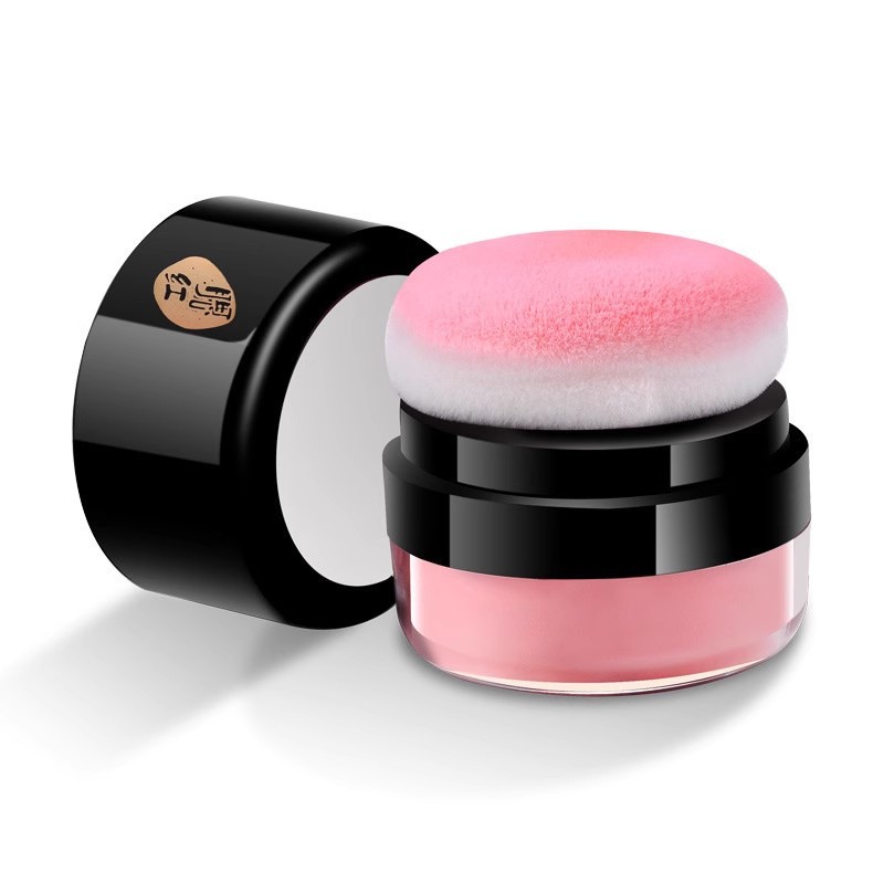 Qiao Yan Mushroom Head Blush Skin-Friendly Soft Matte Natural Naked Makeup Monochrome New Pink Finisher Sun Red Women Authentic