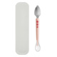 304 pink dinosaur spoon PP box