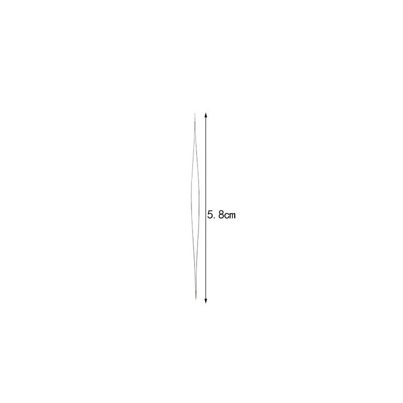 Middle opening needle ball needle 5.8cm