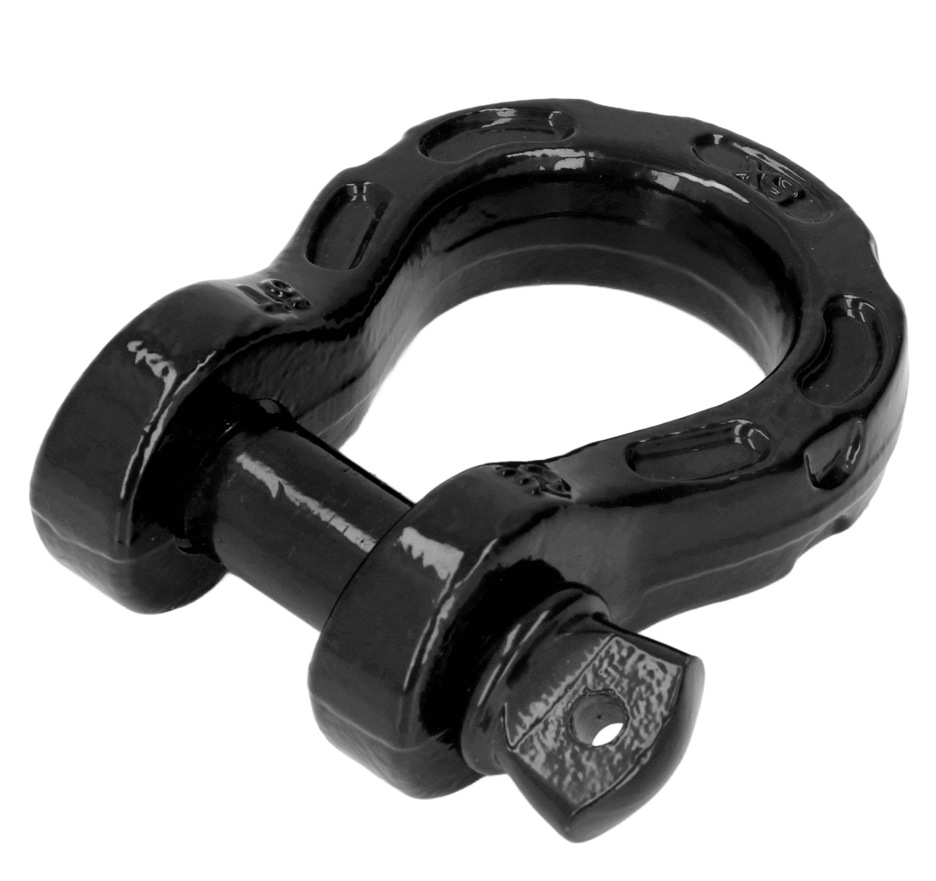 Car tow rope U-shaped hook tow hook off-road tow with shackle U-shaped buckle for trailer Wrangler front and rear bars