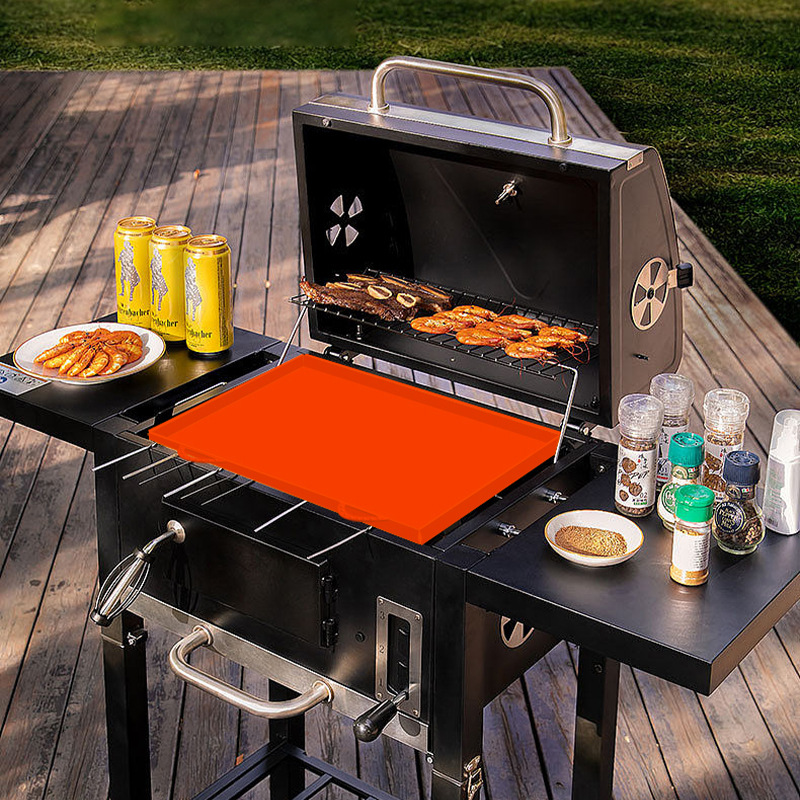 Amazon Explosions High Temperature Barbecue Tool Pad Blackstone Oven Burning Oil Box Blackstone Barbecue Oven Silicone Grill Tray
