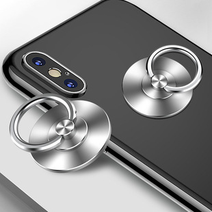 All stainless steel ring stand desktop stand rotatable folding mobile phone stand ring buckle dropshipping