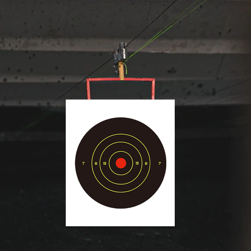 Amazon eBay foreign trade shooting target labeling fluorescent color shooting splash arrow target paper bow and arrow aiming target paper