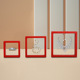 Red film box; 7*7*2