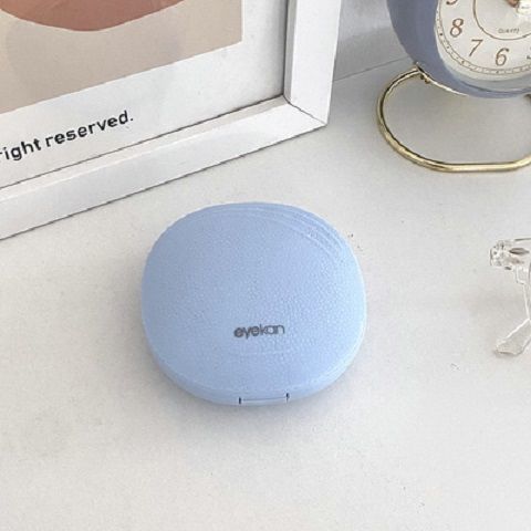 ins Kaida Niche Korean Morandi Portable Simple Contact Lens Box Companion Box K-2108