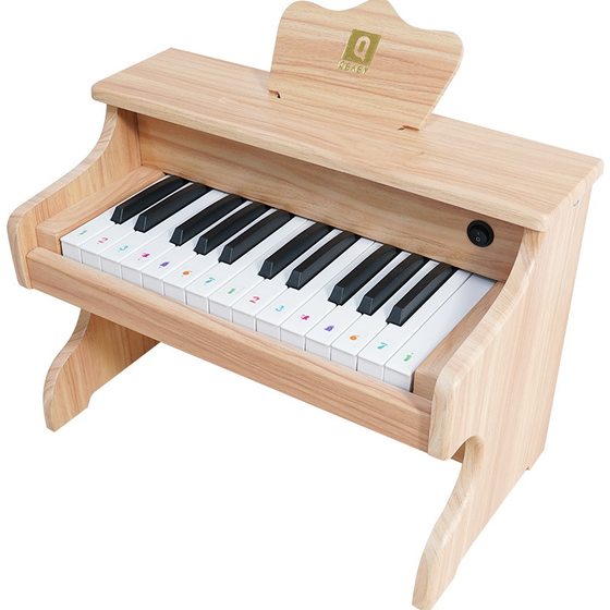 Qiaowa Q BABY children's piano electronic organ toy can play BABY little girl gift male wooden Christmas