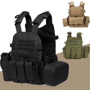 6094 combination vest vest outdoor tactical multi-function MOLLE expansion convenient military training CS actual combat exercise clothing
