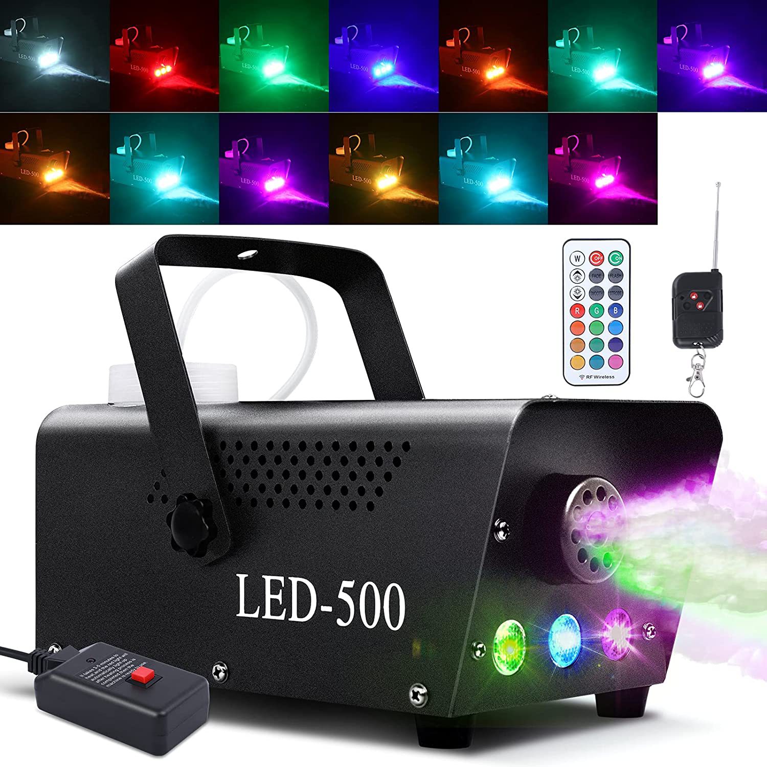 LED400W/500W color selection full color smoke machine bar wedding KTV private room stage smoke machine stage lighting