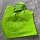 Wholesale cute wool bear new plastic portable packaging gift clothing shopping bag children's clothing shoe box bag