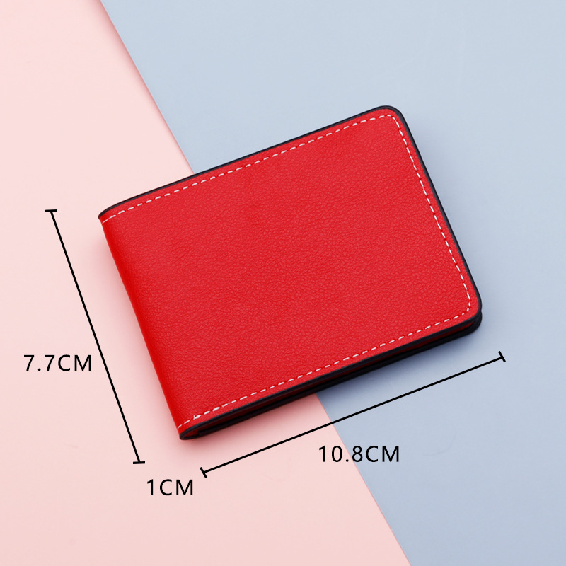 2 Card position non-standard motor vehicle driver's license leather case driving license card bag ultra-thin oil-edged card bag factory wholesale