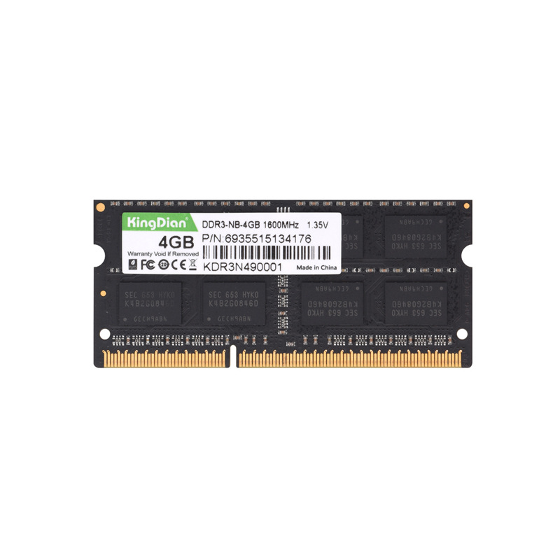 8GB Memory DDR3 notebook memory module 1600 computer Golden Kingdian Game 8G memory SO DIMM