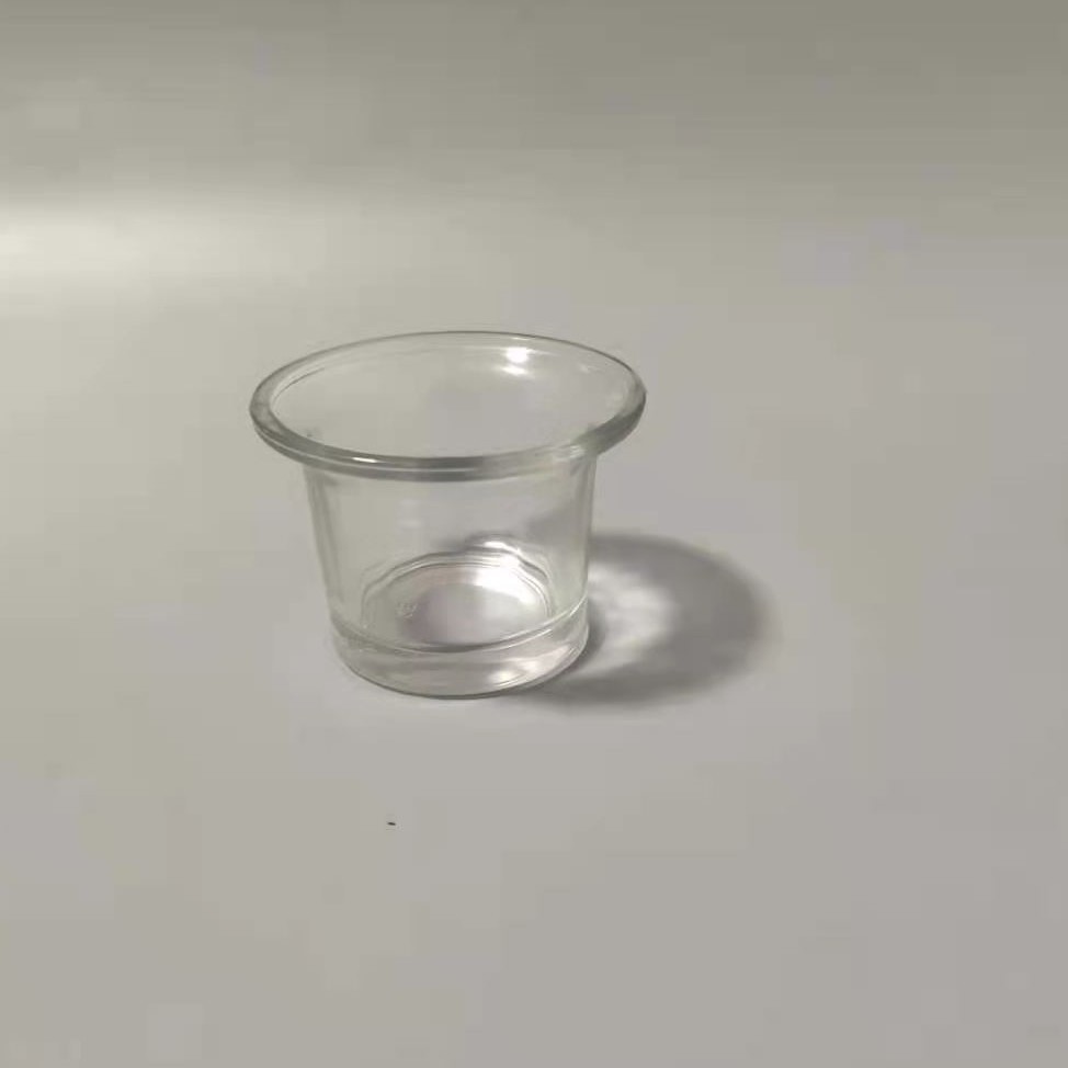 Factory Direct supply transparent glass candlestick aromatherapy candle Cup Chinese Cup diy candle material