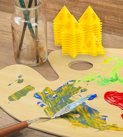 Painting stands paint spraying drawing board support frame triangle cone plastic woodworking paint bracket