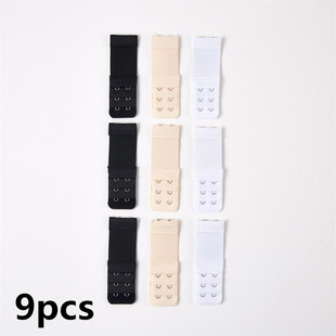 Cross-border (combination set) elastic three rows of two three four buckle long buckle back buckle Bra extension buckle buckle