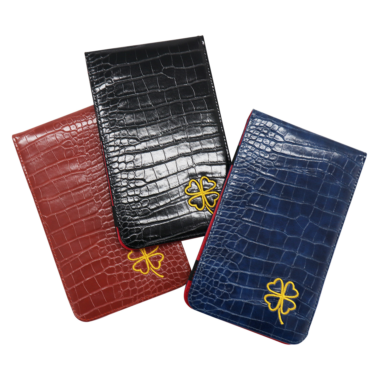 golf Scoring book portable ball game points recording book golf outdoor leather scoring Book